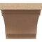Ekena Millwork 8"W x 8"D x 8"H Wide Pescadero Rough Cedar Woodgrain TimberThane Corbel, Primed Tan CORUR08X08X08PECRCPR - alternate 4